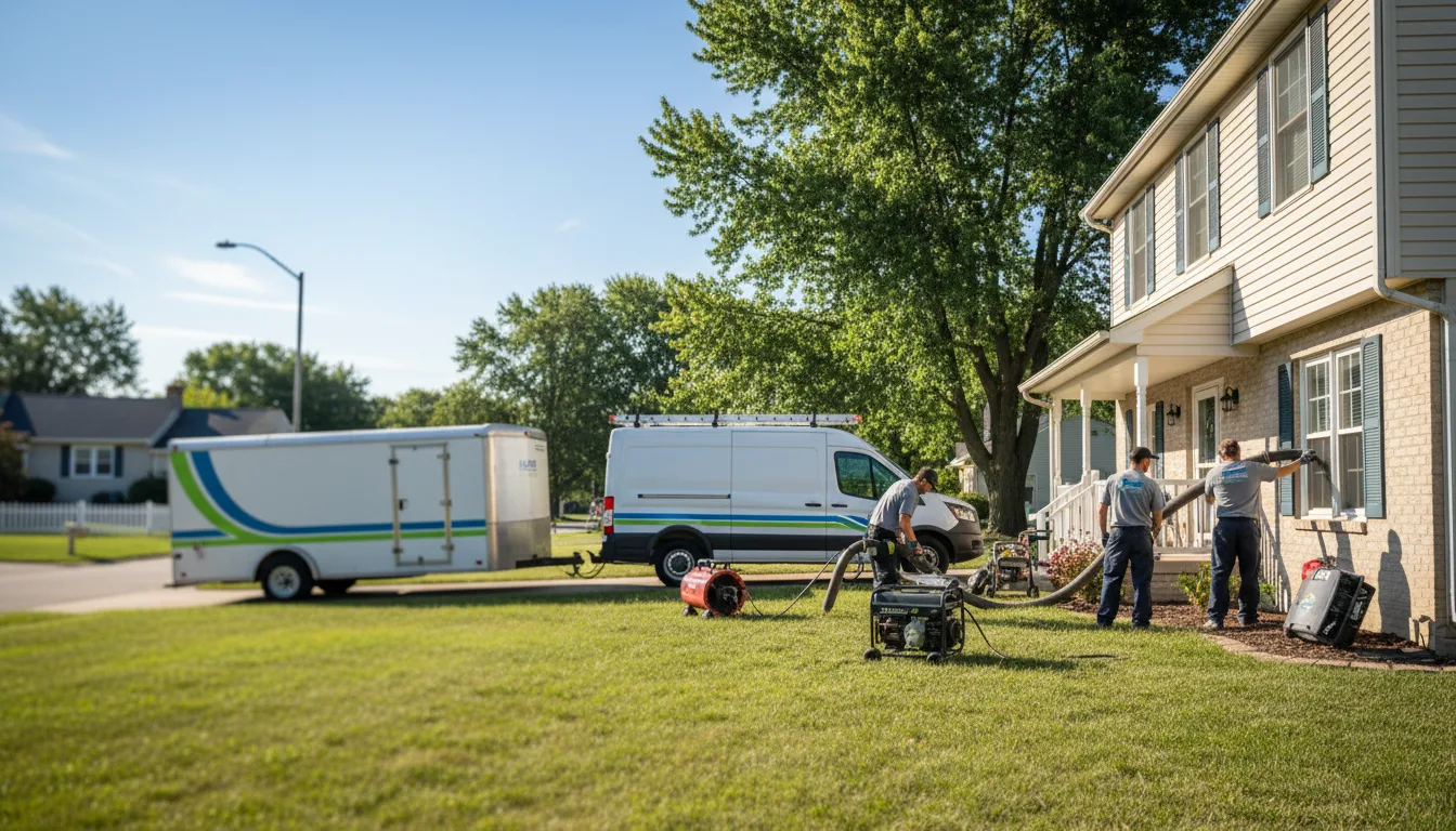 Flooded Basement Restoration And Cleanup With Repair in Lockwood, NY near me